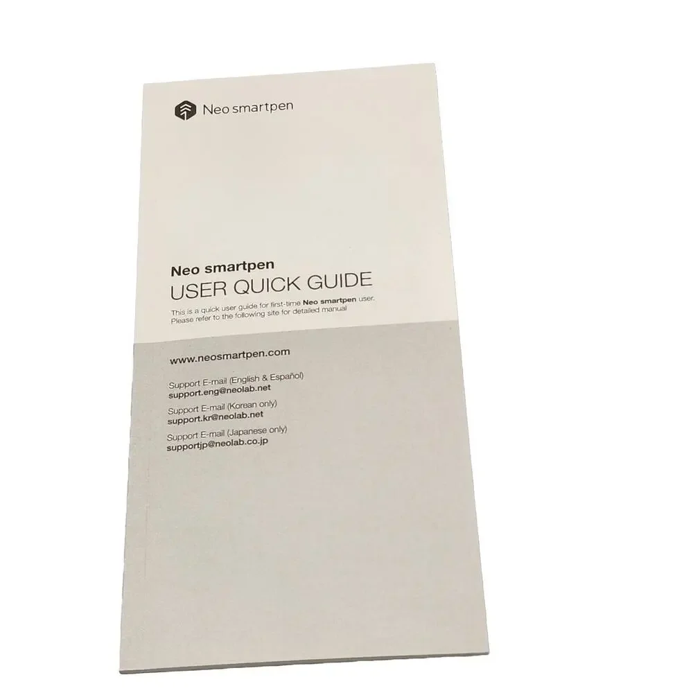 Neo N2 Smartpen (F110) Neo Smartpen Extra Tip & Users Guide. NO Micro USB Cable